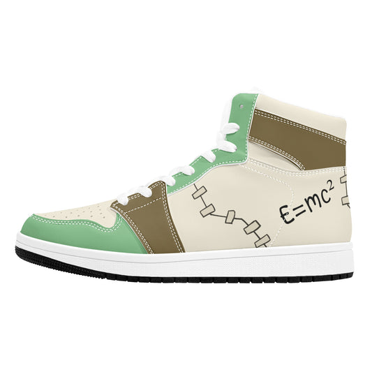 Senku - Dr. Stone | Mens High Top Leather Sneakers