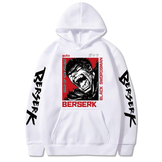 Berserk | Unisex Streetwear Hoodie - Blue BØxeprolo