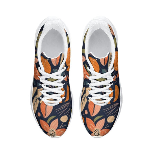 Floral Women's Road Running Shoes - Blue BØxYoycol